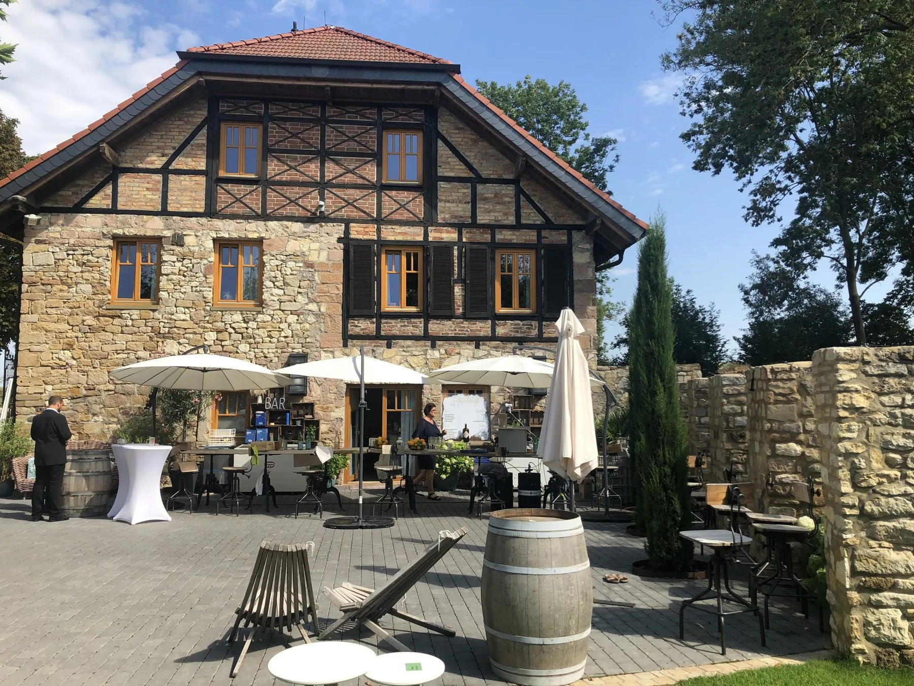 Hochzeitslocation Raumühle Alzey – historische Mühle im Toskana-Stil