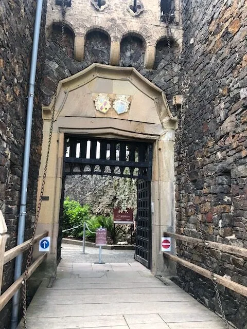 Burg Rheinstein - Eingang zur Burg