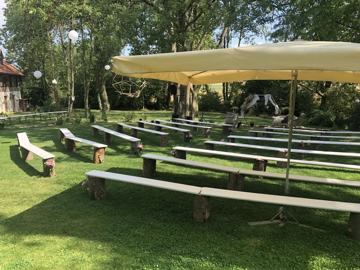 Blick auf die Raumühle im Landschaftsschutzgebiet