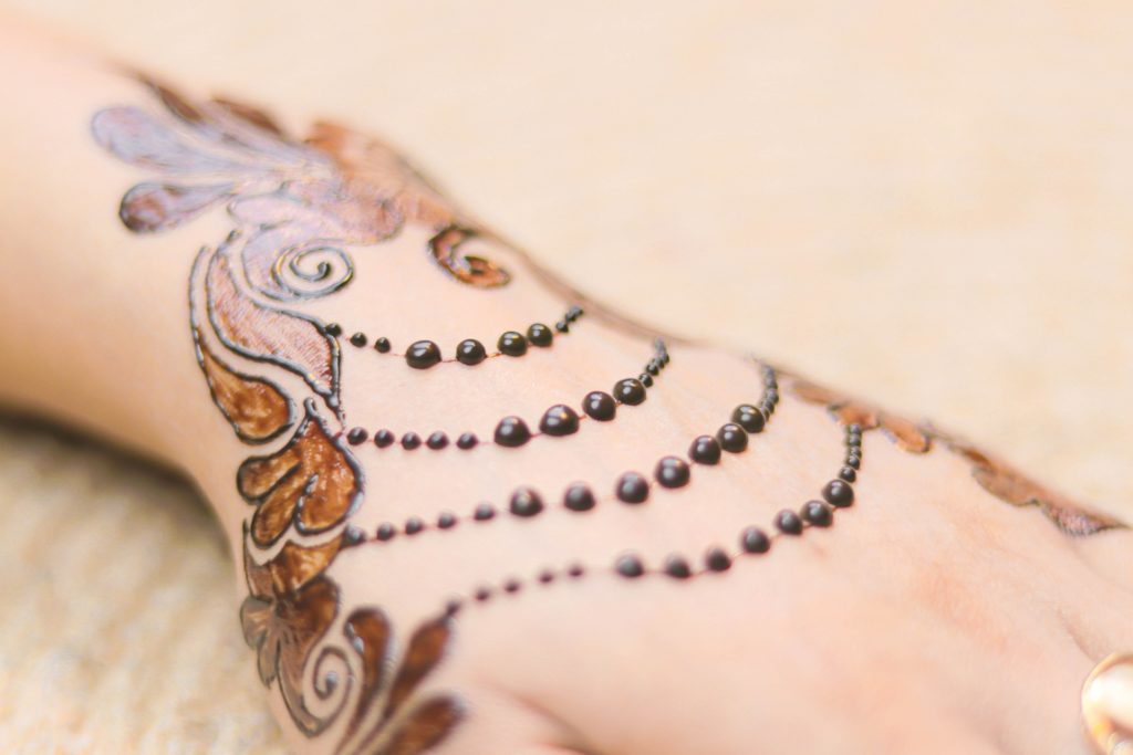 Hochzeitsrituale - Henna Tattoos