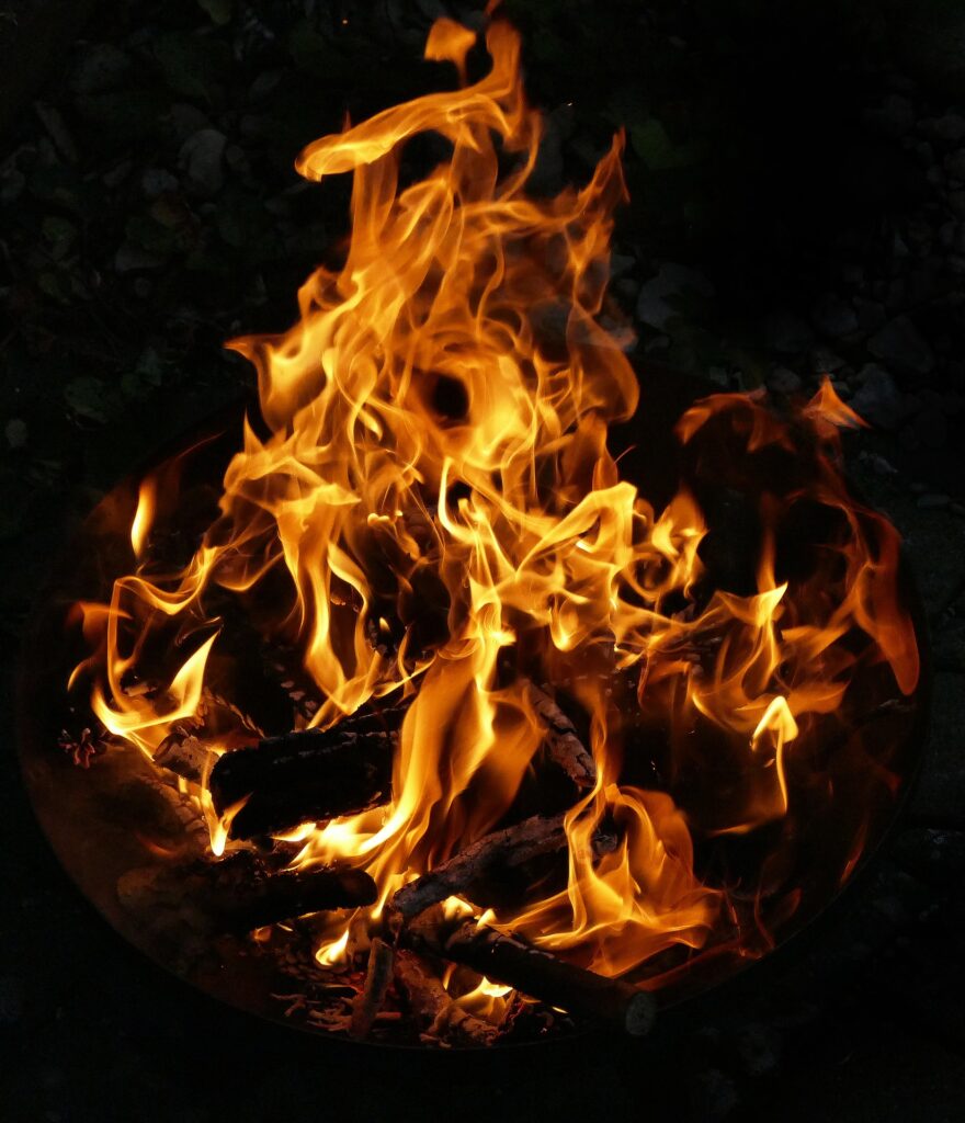 Feuerritual - eine Feuerschalte wird benötigt