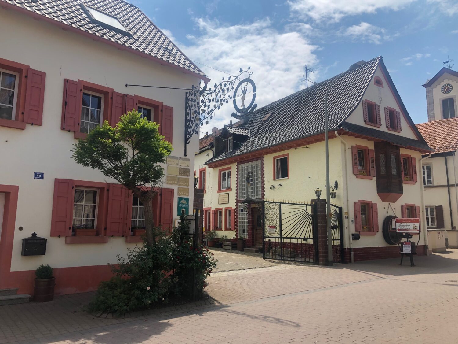 Das Weinschösschen im Weingut Roos in Ilbesheim